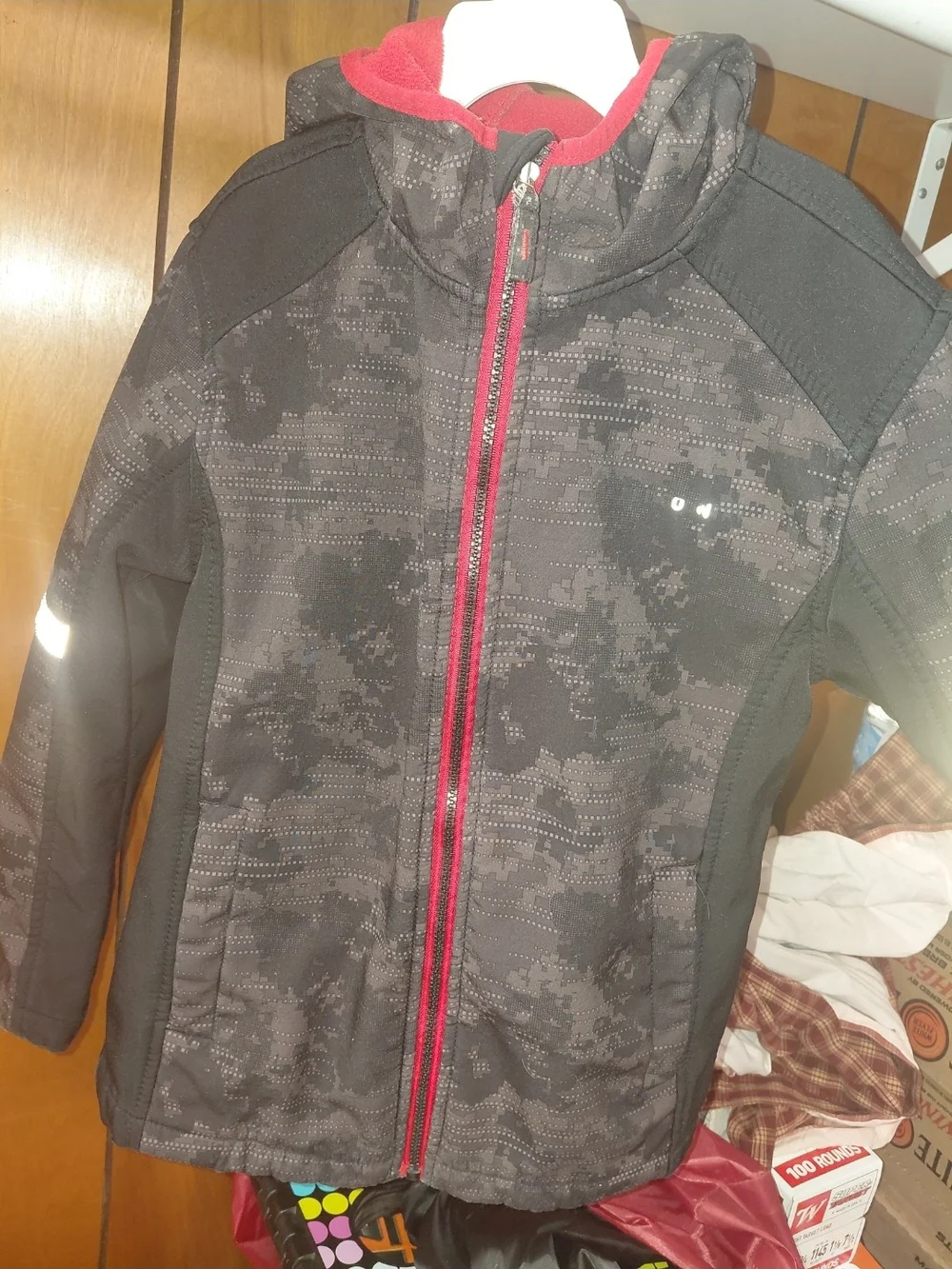 Disney White Hoodie with Red & Black Mickey Graphic